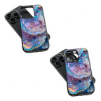 Trendy Glass Back Mobile Case for iPhone, Samsung, Redmi, OnePlus, Google Pixel, Motorola