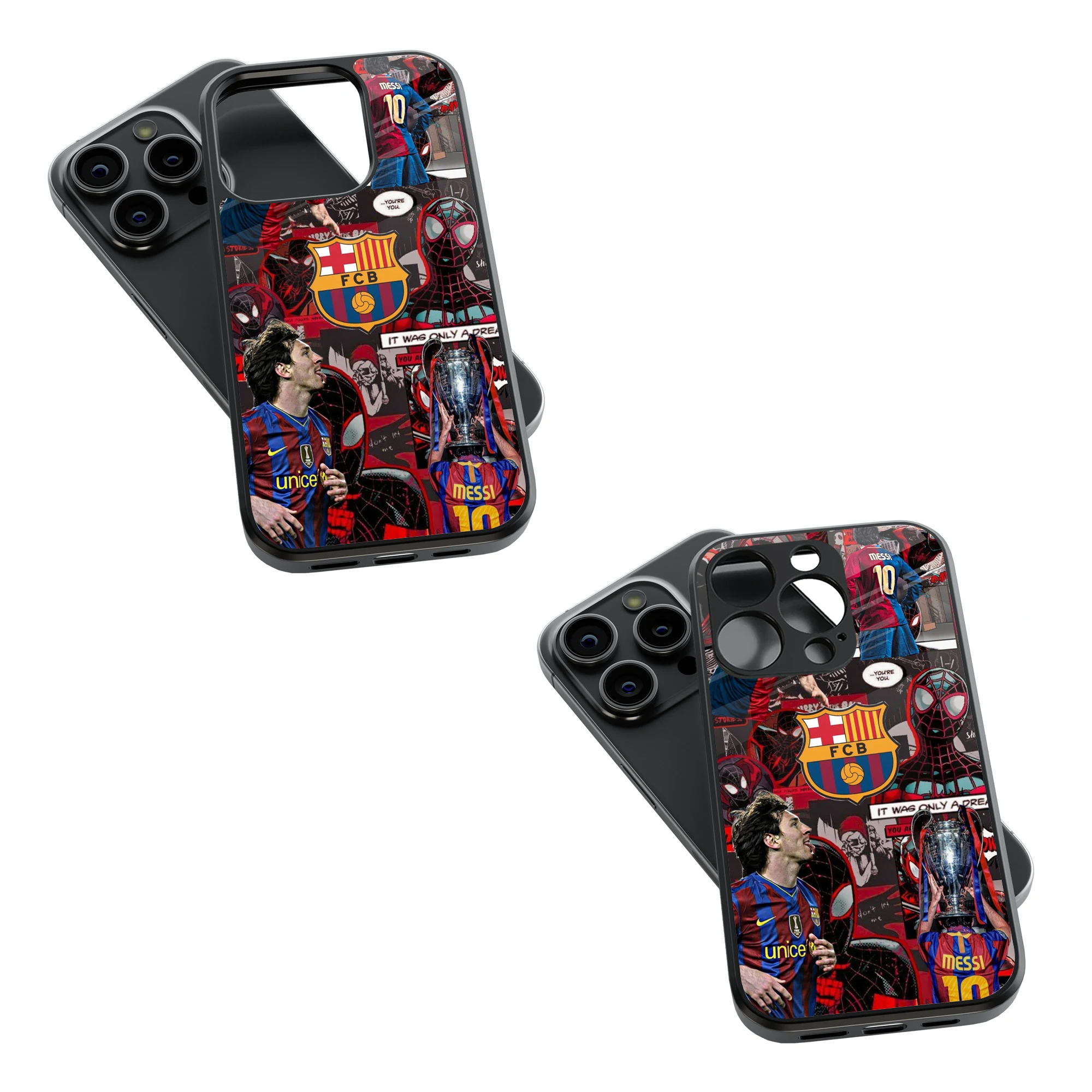 Trendy Glass Back Mobile Case for iPhone, Samsung, Redmi, OnePlus, Google Pixel, Motorola