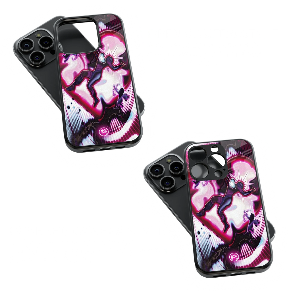 Trendy Glass Back Mobile Case for iPhone, Samsung, Redmi, OnePlus, Google Pixel, Motorola