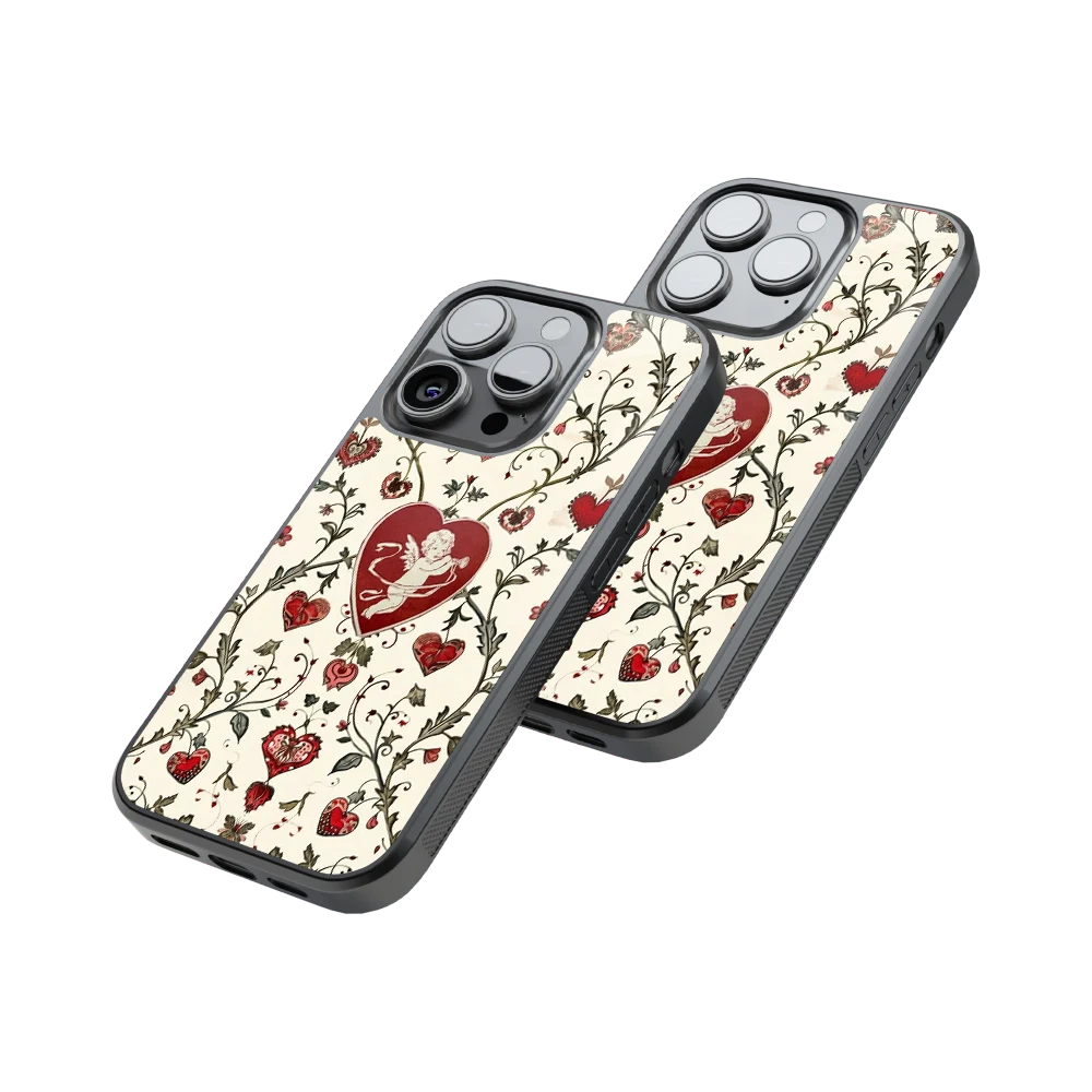 Protective Glass Back Phone Case Compatible with iPhone, Samsung, OnePlus, Pixel & More