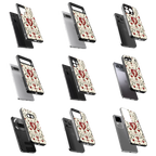 Durable Glass Back Mobile Case for iPhone, Samsung, OnePlus, Google Pixel, Redmi, Vivo, Oppo