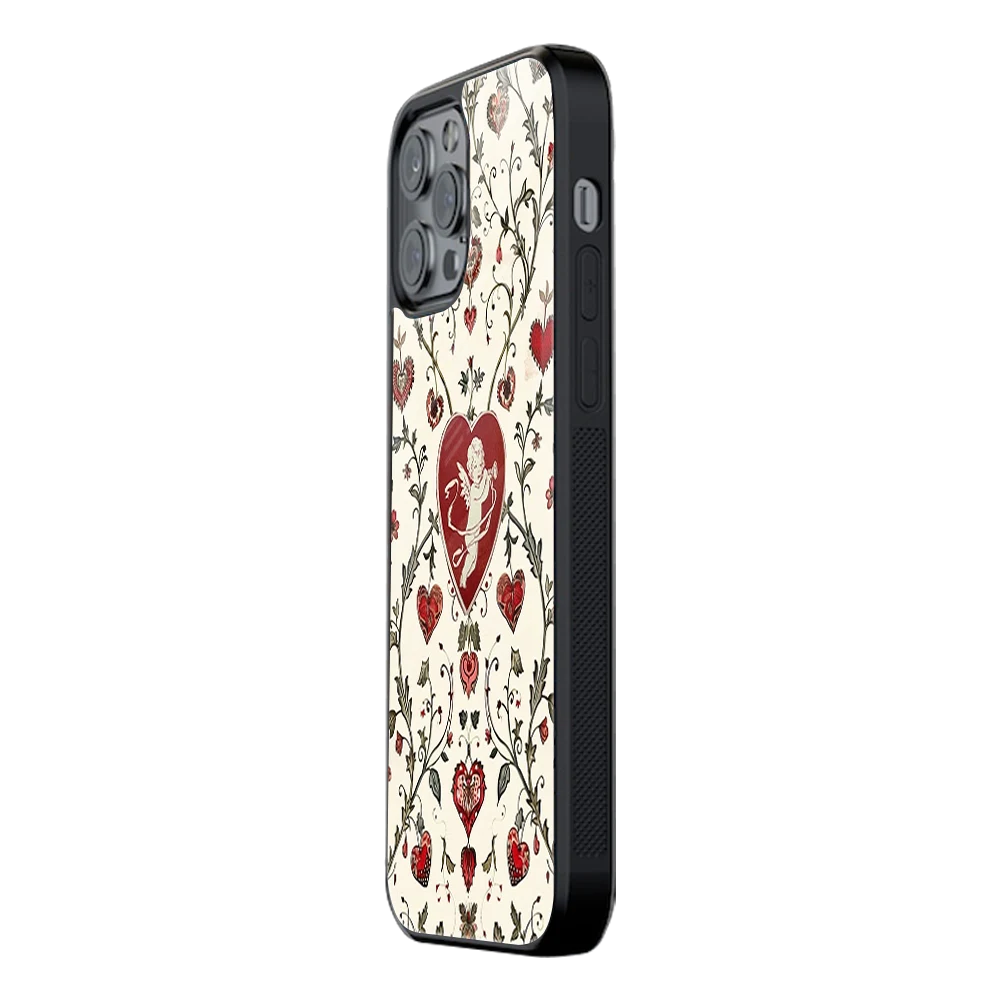 Slim Glass Back Phone Case for Multiple Brands iPhone, Samsung, Redmi, OnePlus, Oppo, Vivo