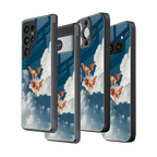 Stylish Glass Back Case for All Smartphones iPhone, Samsung, OnePlus, Pixel, Redmi, Oppo, Vivo, Motorola