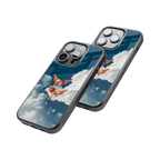 Protective Glass Back Phone Case Compatible with iPhone, Samsung, OnePlus, Pixel & More