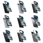 Durable Glass Back Mobile Case for iPhone, Samsung, OnePlus, Google Pixel, Redmi, Vivo, Oppo