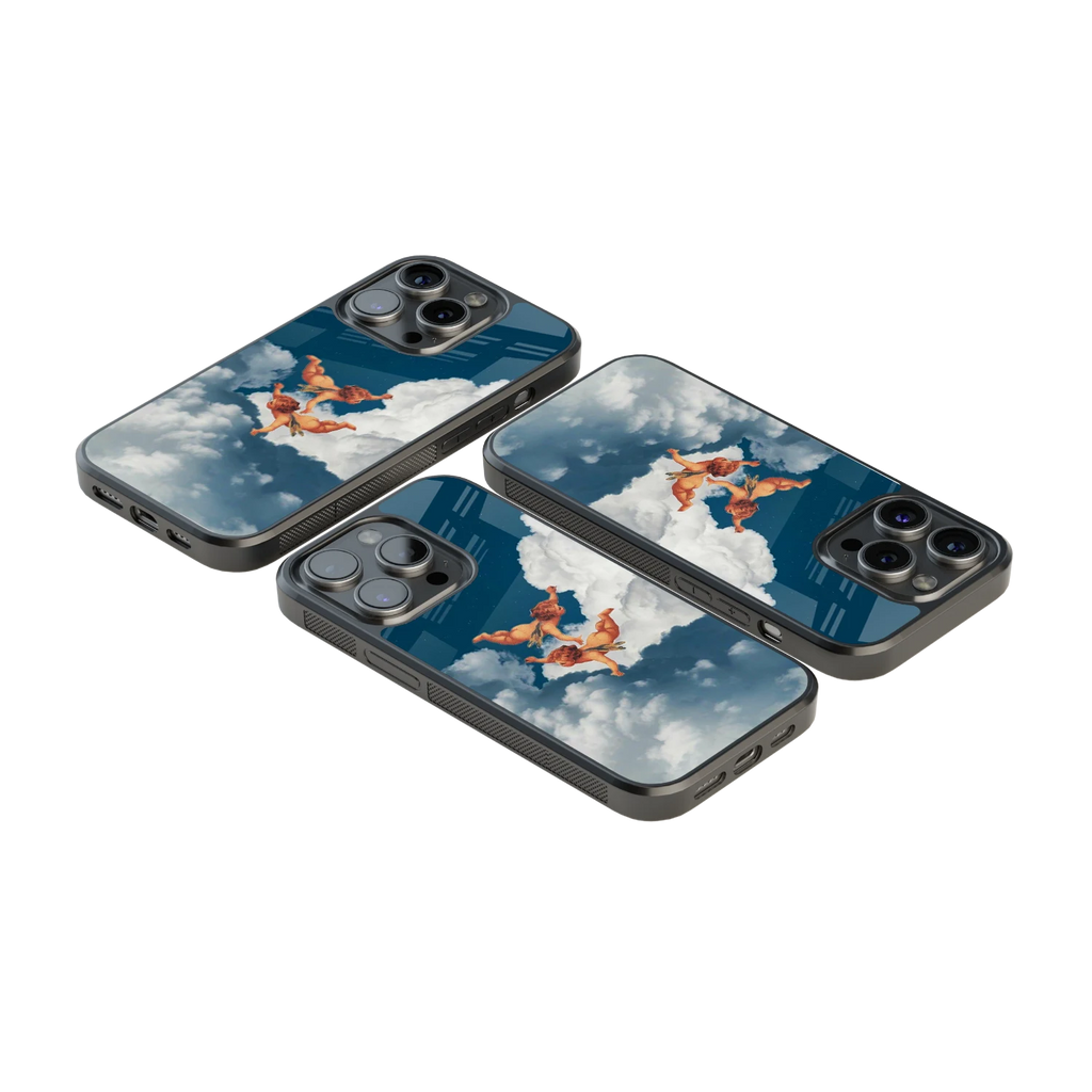 Luxury Glass Back Mobile Cover for iPhone, Samsung Galaxy, OnePlus, Pixel, Redmi & More