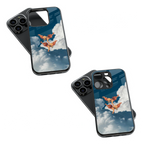 Trendy Glass Back Mobile Case for iPhone, Samsung, Redmi, OnePlus, Google Pixel, Motorola