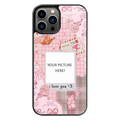 Polaroid Personalised Glass Phone Case