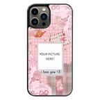 Polaroid Personalised Glass Phone Case
