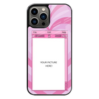 Polaroid Personalised Glass Phone Case