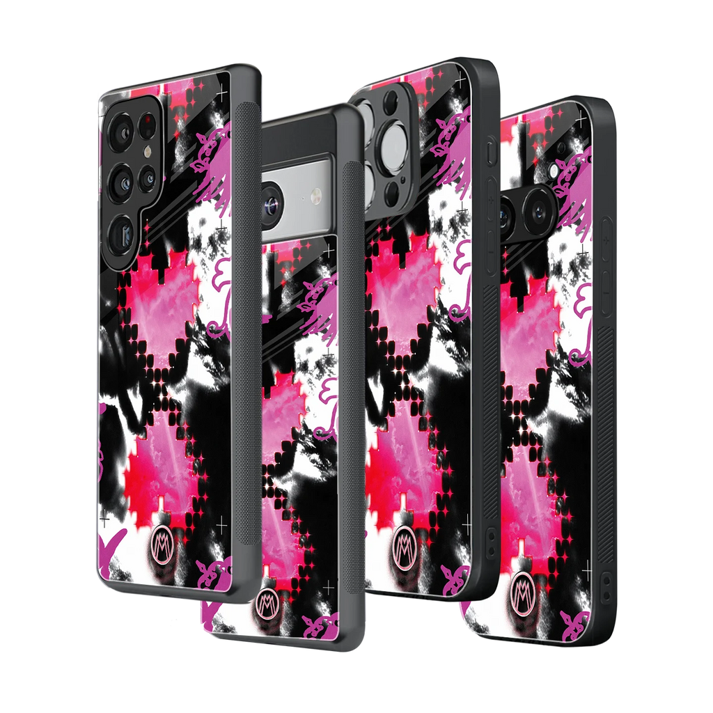 Stylish Glass Back Case for All Smartphones iPhone, Samsung, OnePlus, Pixel, Redmi, Oppo, Vivo, Motorola