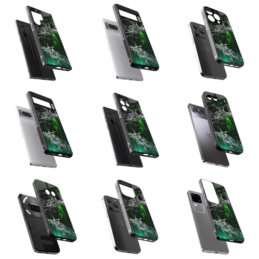 Durable Glass Back Mobile Case for iPhone, Samsung, OnePlus, Google Pixel, Redmi, Vivo, Oppo