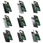 Durable Glass Back Mobile Case for iPhone, Samsung, OnePlus, Google Pixel, Redmi, Vivo, Oppo