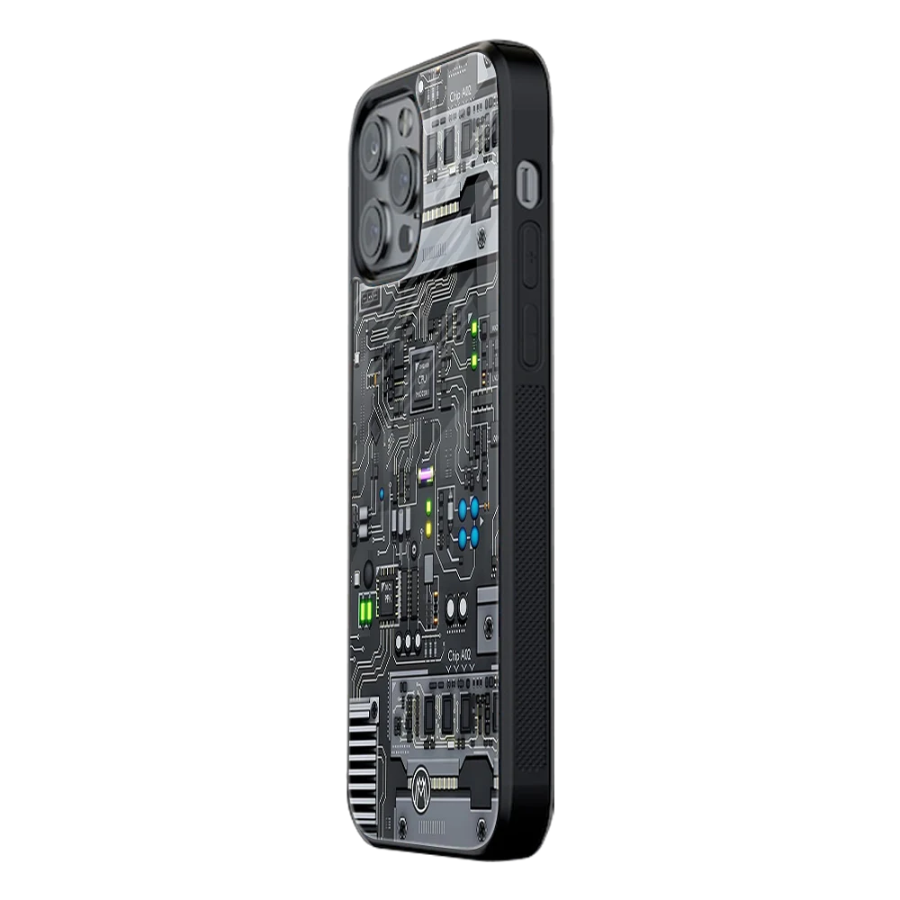 Slim Glass Back Phone Case for Multiple Brands iPhone, Samsung, Redmi, OnePlus, Oppo, Vivo