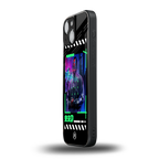 cyberpunk back phone cover | glass case for iphone 13 mini