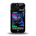 cyberpunk back phone cover | glass case for iphone 13 pro