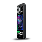 cyberpunk back phone cover | glass case for iphone 13 pro