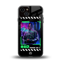 cyberpunk back phone cover | glass case for iphone 13