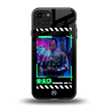 cyberpunk back phone cover | glass case for iphone 15