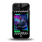 cyberpunk back phone cover | glass case for iphone 15