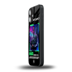 cyberpunk back phone cover | glass case for iphone 16