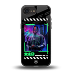 cyberpunk back phone cover | glass case for iphone 16e