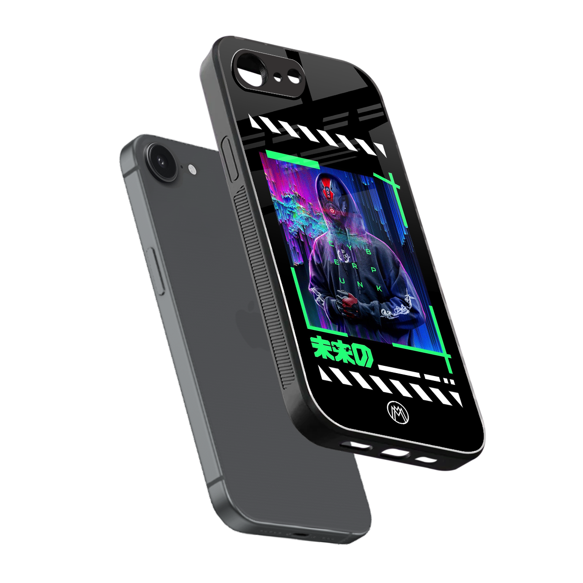 cyberpunk back phone cover | glass case for iphone 16e