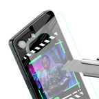cyberpunk back phone cover | glass case for iphone 16e