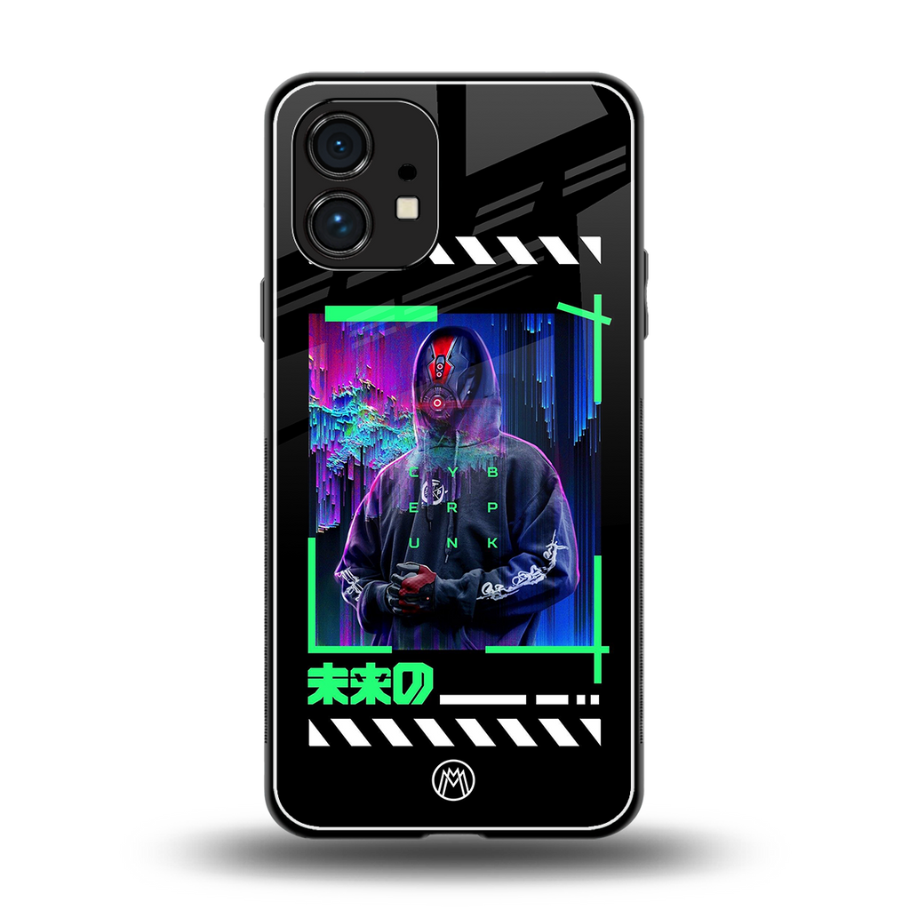 cyberpunk back phone cover | glass case for nothing phone 1