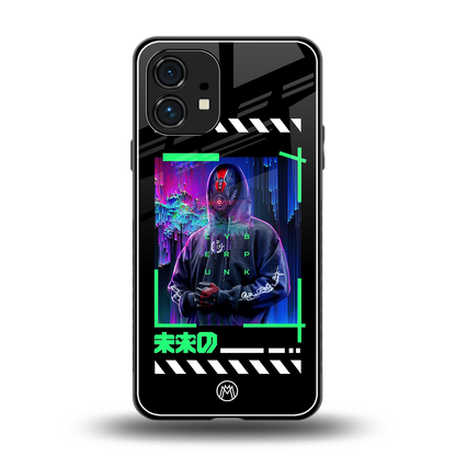 cyberpunk back phone cover | glass case for nothing phone 1