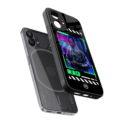 cyberpunk back phone cover | glass case for nothing phone 1