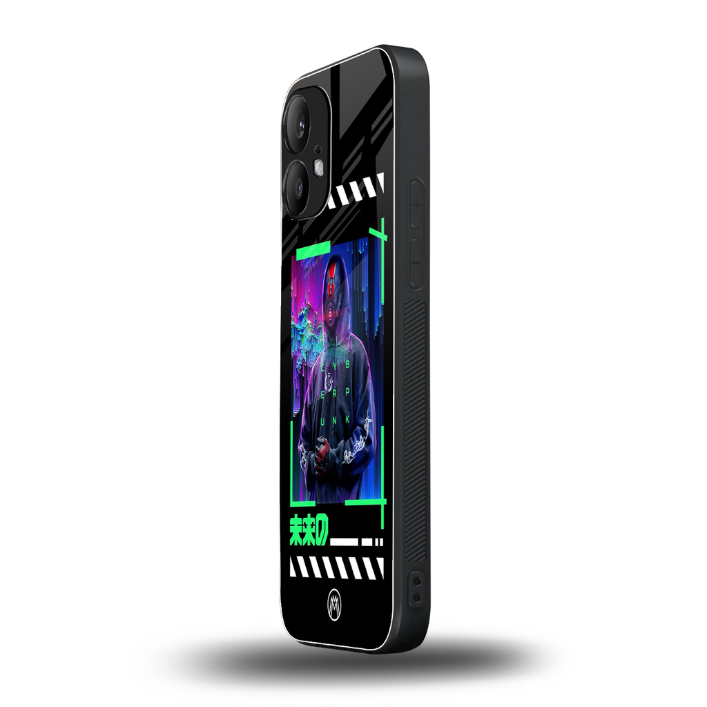 cyberpunk back phone cover | glass case for nothing phone 2