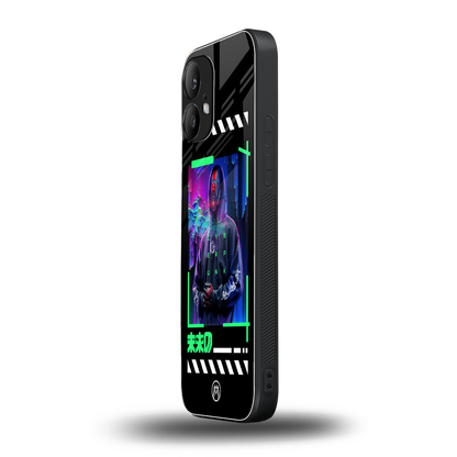 cyberpunk back phone cover | glass case for nothing phone 2