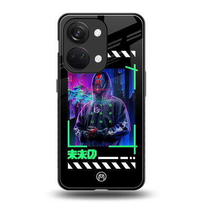 cyberpunk back phone cover | glass case for oneplus nord 3