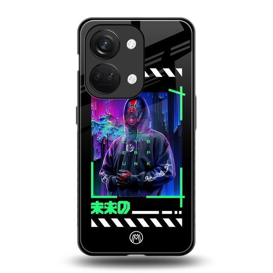 cyberpunk back phone cover | glass case for oneplus nord 3
