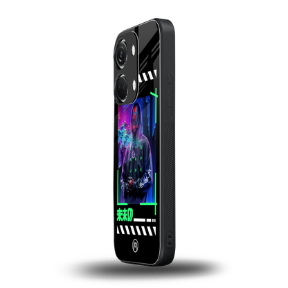 cyberpunk back phone cover | glass case for oneplus nord 3