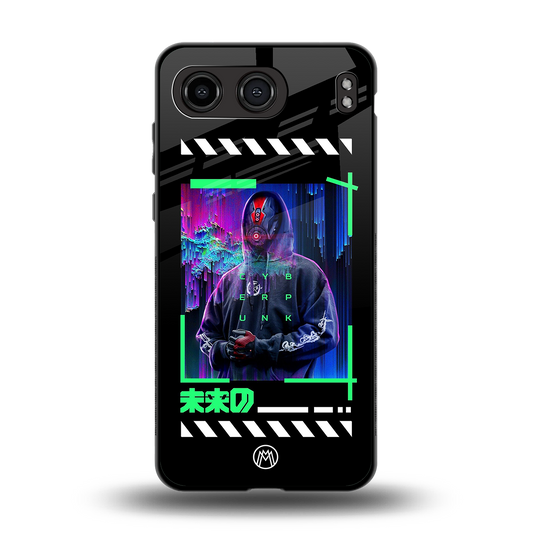 cyberpunk back phone cover | glass case for oneplus nord 4