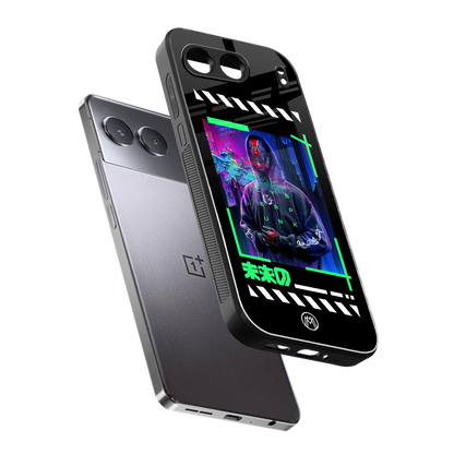 cyberpunk back phone cover | glass case for oneplus nord 4
