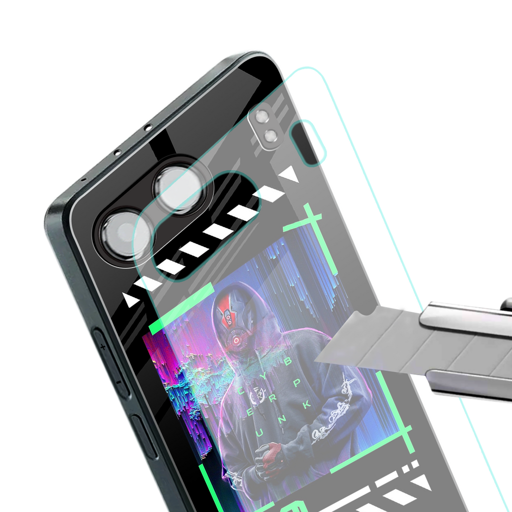cyberpunk back phone cover | glass case for oneplus nord 4