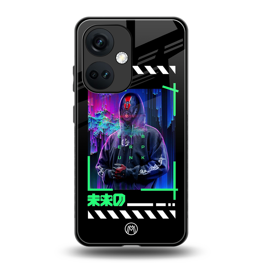 cyberpunk back phone cover | glass case for oneplus nord ce 3