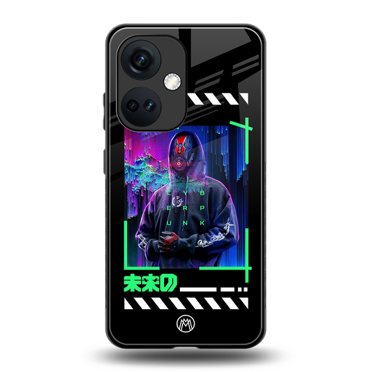 cyberpunk back phone cover | glass case for oneplus nord ce 3