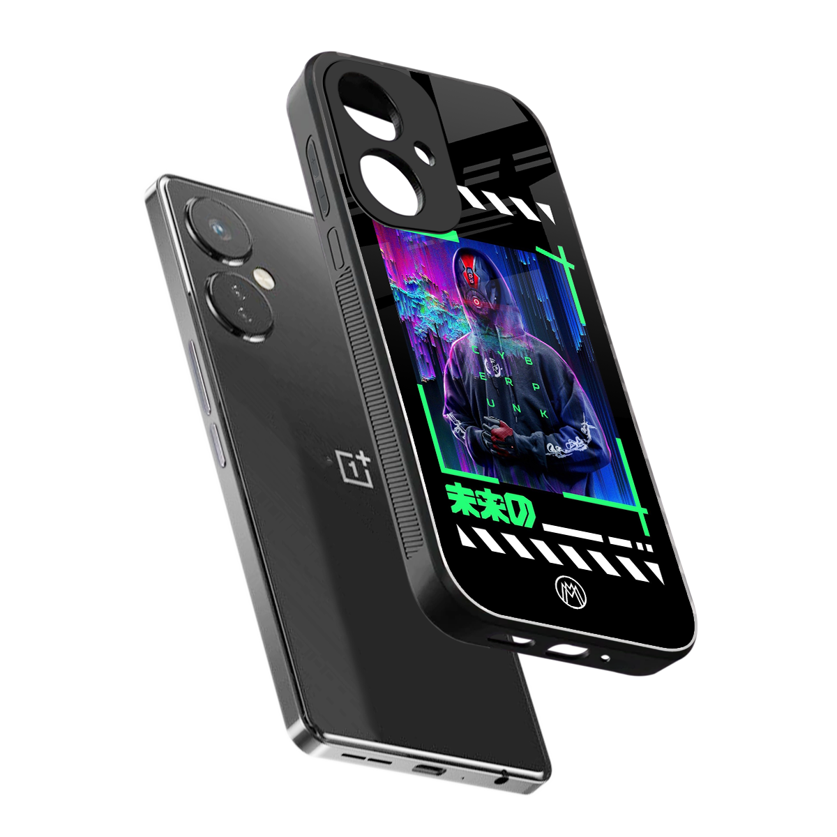 cyberpunk back phone cover | glass case for oneplus nord ce 3