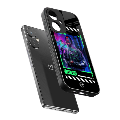 cyberpunk back phone cover | glass case for oneplus nord ce 3