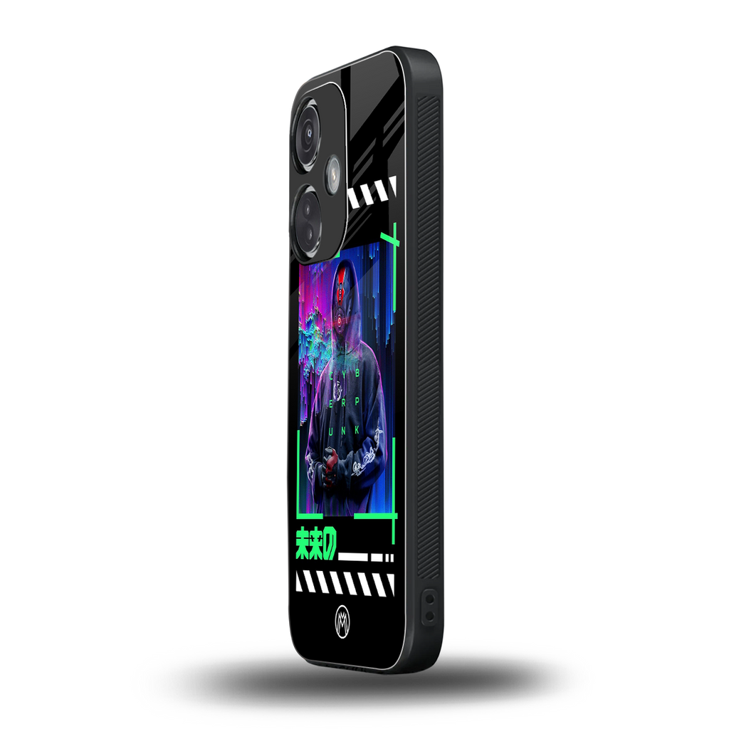 cyberpunk back phone cover | glass case for oneplus nord ce 3