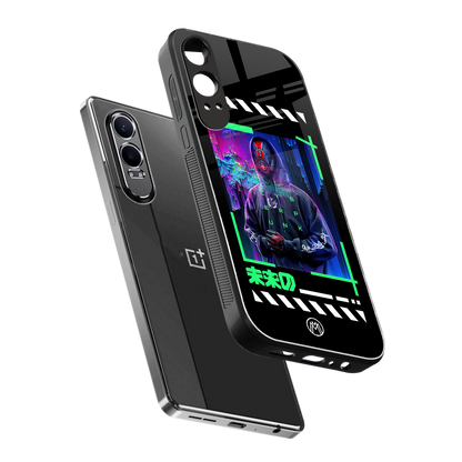 cyberpunk back phone cover | glass case for oneplus nord ce 4 lite