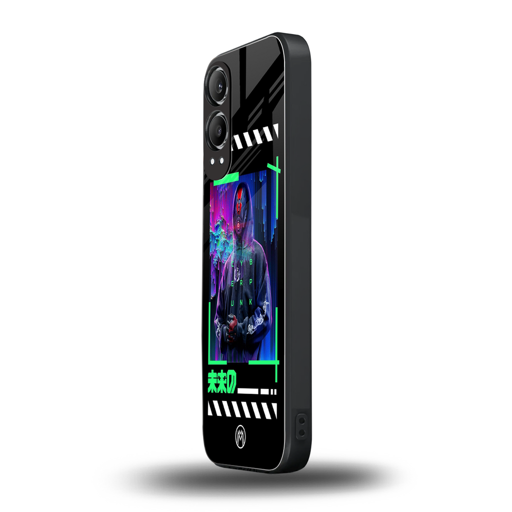 cyberpunk back phone cover | glass case for oneplus nord ce 4 lite