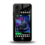 cyberpunk back phone cover | glass case for oneplus nord ce 4