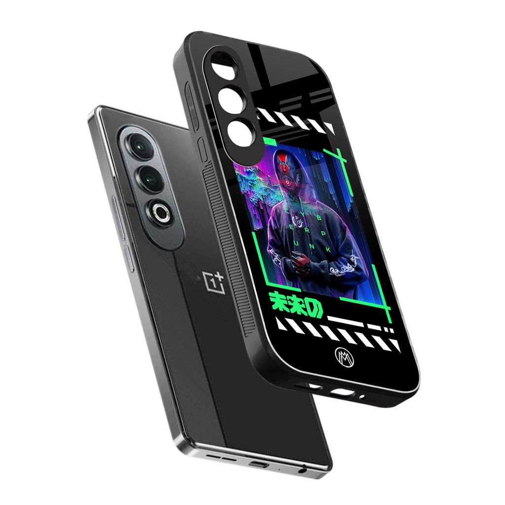 cyberpunk back phone cover | glass case for oneplus nord ce 4