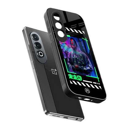 cyberpunk back phone cover | glass case for oneplus nord ce 4
