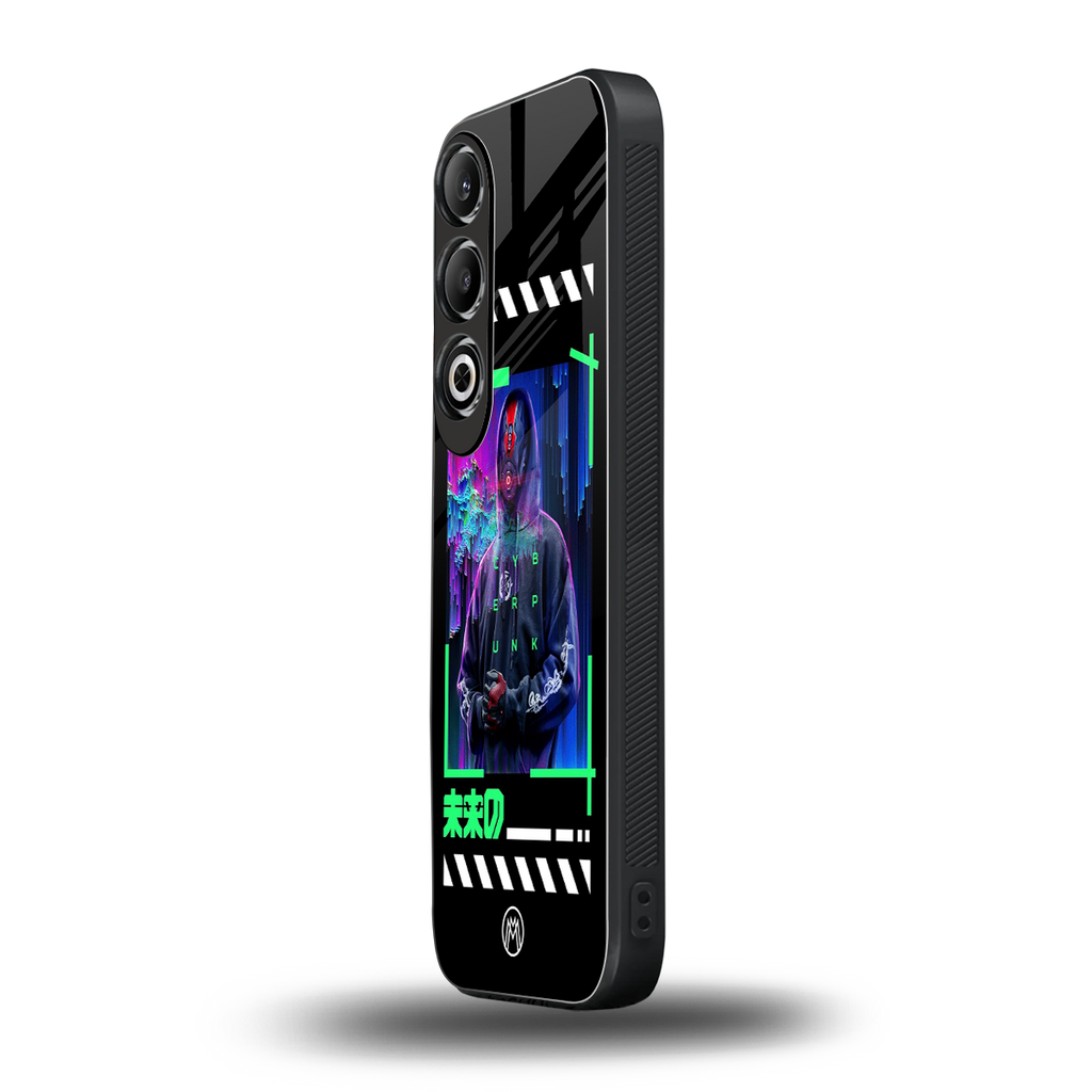 cyberpunk back phone cover | glass case for oneplus nord ce 4
